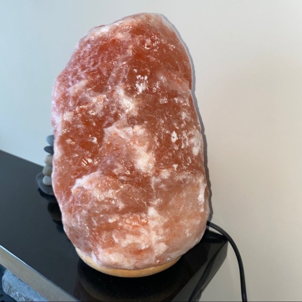 Gorgeous‎ Stylish Modern Orange Himalayan Salt Lamp